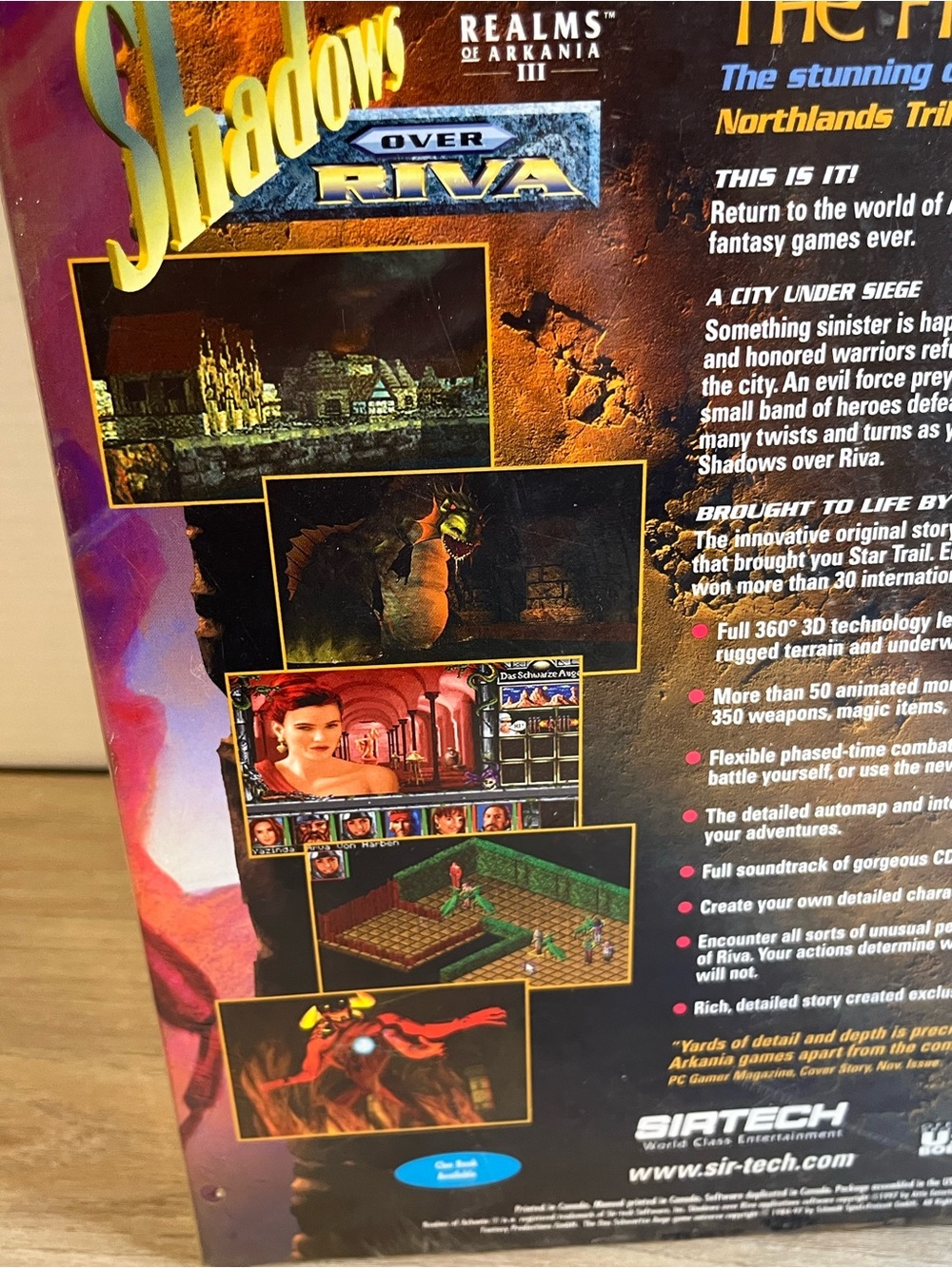 Shadows Over Riva PC Game — Sir-Tech Edition (Red) - Picture 5 of 10